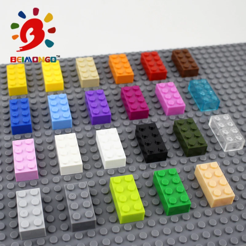 

Free Shipping!BEIMONGO Blocks Brick 2x4 Building Blocks 100PCS Pixel Educational & Intelligent DIY Kids' Toys can be compitabled