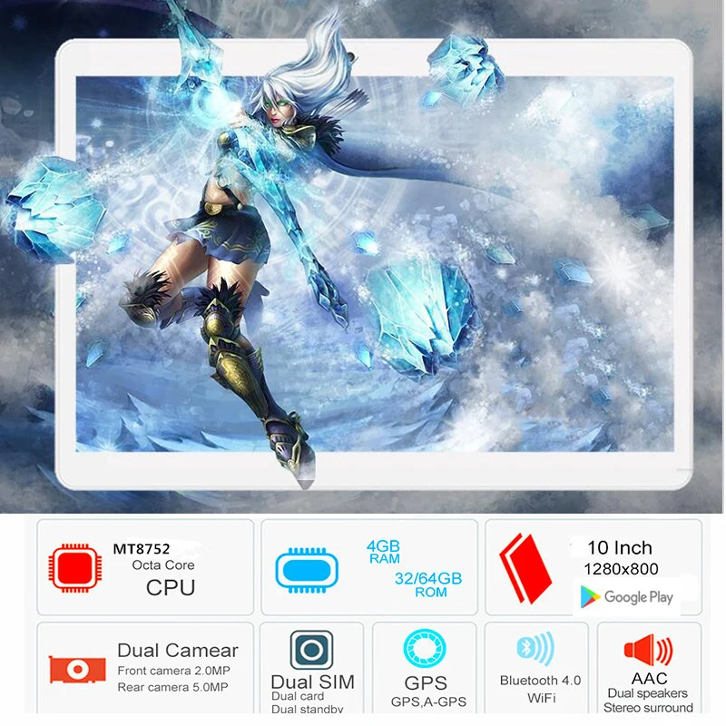 

2019 NEW 2.5D curved screen 10.1 inch tablet PC S119 CP9 Android 8.0 Tablet 4GB RAM 32GB 64GB ROM 8 Octa Core 10 Big horn
