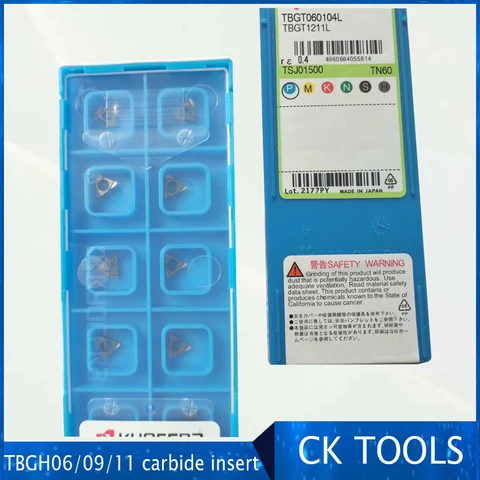 Tomadas de Fábrica Chato para Aço Rápida de 10 Inserção Pces Tpgh110304 Tbgh06 Máquina Cnc ou Metal Macio Tbgt060104 Pr930 Tbgt06