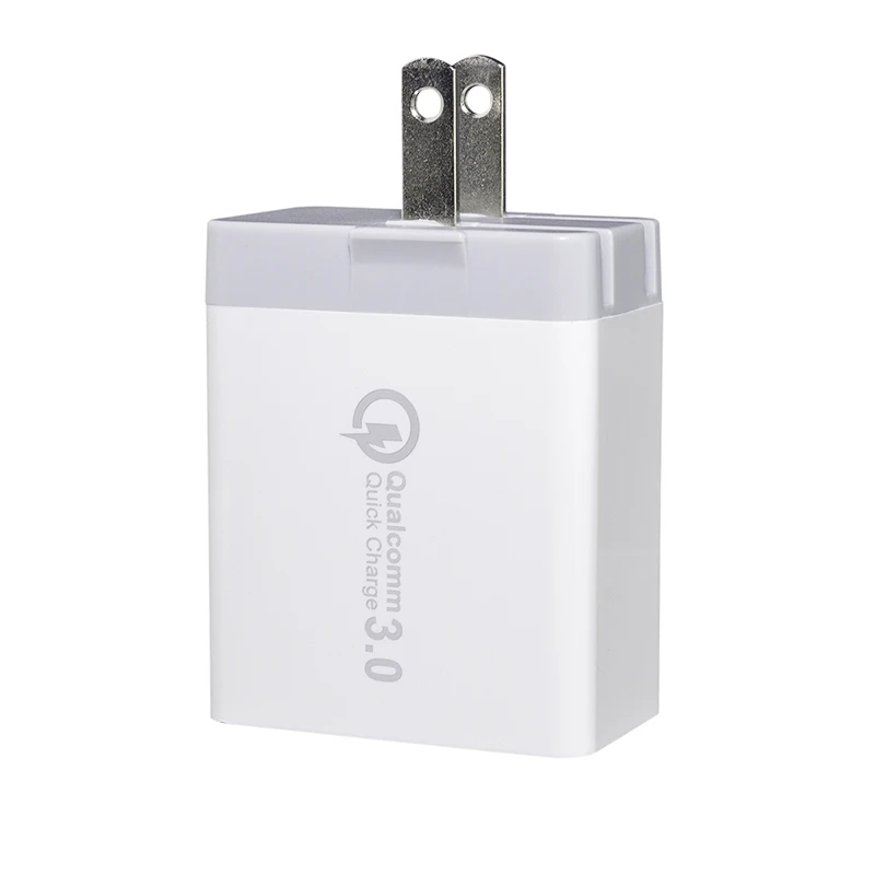 Штепсельная Вилка стандарта США QC3.0 зарядное устройство с 3USB выходом адаптер