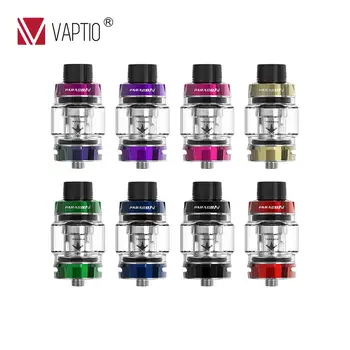 

1【100% Original Vaptio Super Cape tank】 2ml/8ml Paragon Vape tank Atomizer Top filling with Mesh & Strip coils