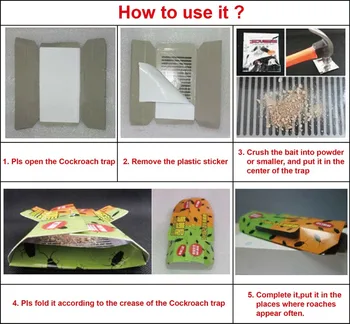 

Home Termites killer trap, For home ants roaches spiders control trapper, Nontoxic 10 sets.