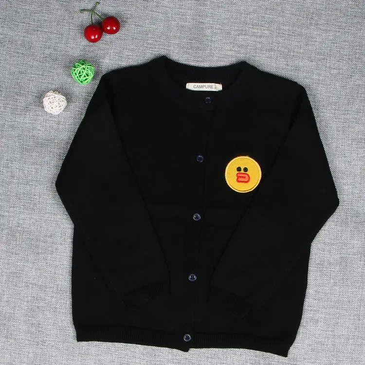 

Cotton knit cardigan