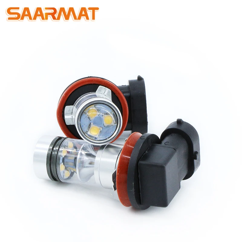 

2pcs LED Canbus H16(JP) bulb +Decoder DRL Fog Lights For Toyota Corolla Camry Highlander Yaris Reiz , Highlander Prado 2011 @12V