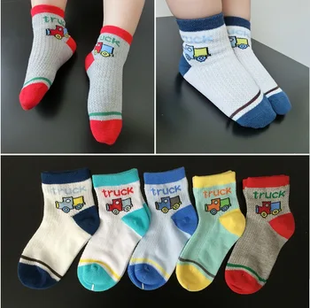 

10pairs/lot new UK style fashion boy socks kids car sock baby socks suit 2-5year children accessory wholesale truck socks