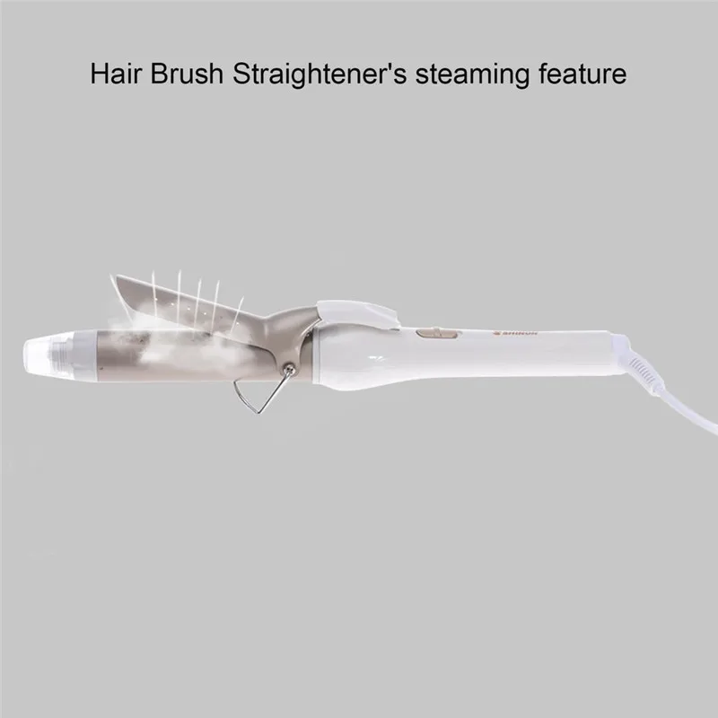 SHINON 45W Curler Curling With Steam Vapor Steaming Spray