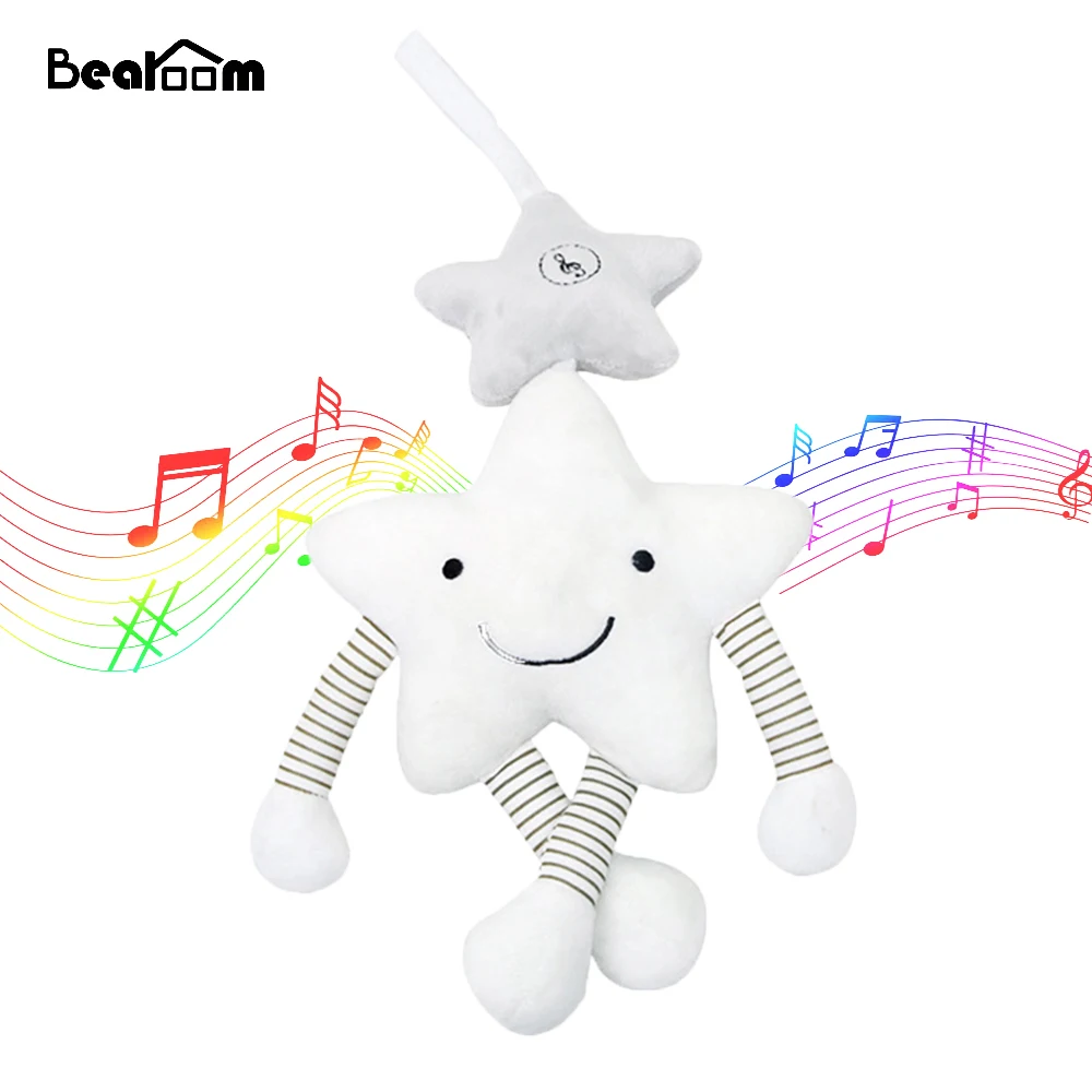 Bearoom детская коляска-погремушка игрушки музыкальные мобильные набор игрушек обучения Edccation с изображением звезды для Детские коляски