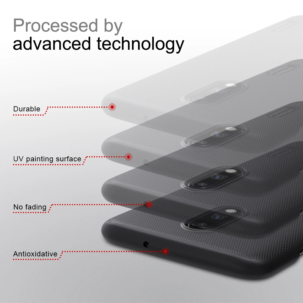 Nillkin для OnePlus 7 6 6T 7T 5T 7 Pro One Plus 5 3 3T чехол для ПК задняя крышка Супер Матовый чехол coque capas для OnePlus 7 Чехол