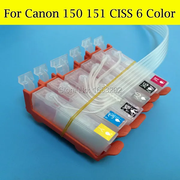 Canon 150 151 ciss 6color 6