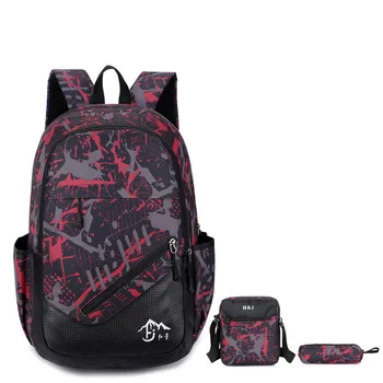 

2019 Male Backpack for Teenagers Boys School Bags Children Waterproof Oxford Designer School Backpacks Boy Back pack Schoolbags