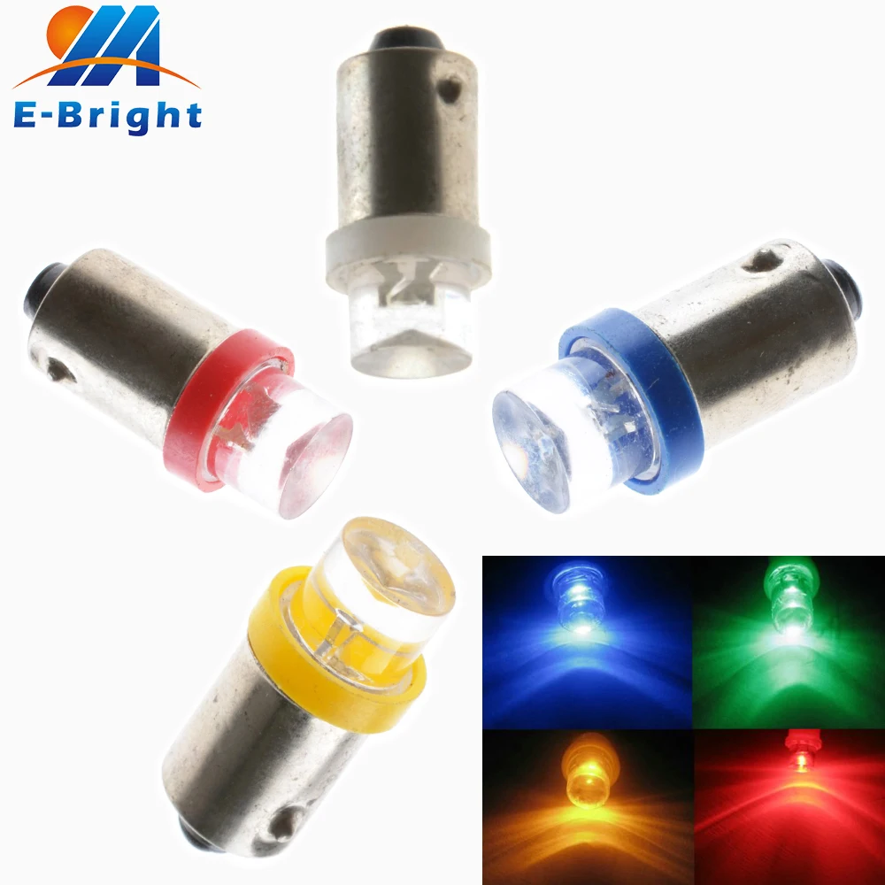 Turn Signal Lights 100Pcs/Lot BA9S LED T4W Dashboard Warning Indicator