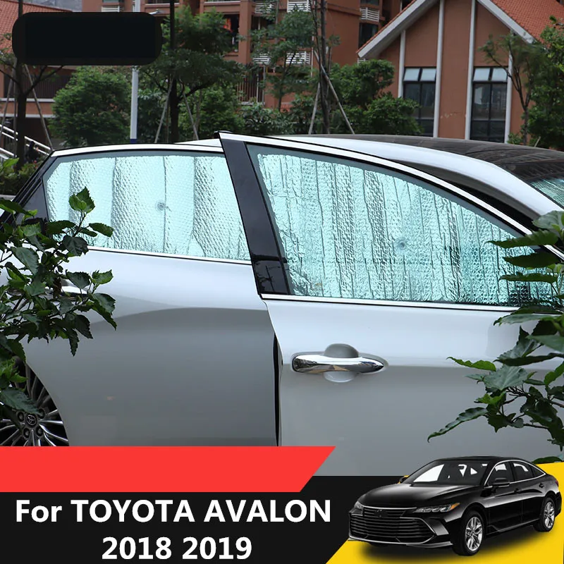 

For TOYOTA AVALON 2018 2019 Car window sun visor Front and rear car window sun visors Sun protection products Car tools