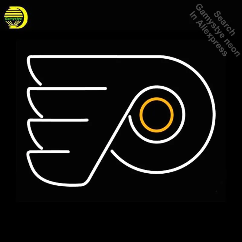 

NH Philadelphia Flyers Neon Sign neon Light Sign galss tubes Commercial Recreation Warehouse Light Iconic Neon signs for sale