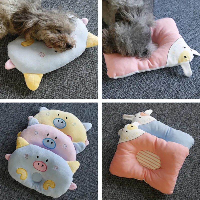 

New Pet Pillow Cat and Dog Sleeping Pillows Special Pillows Teddy Bear Pomeranian Dogs Supplies Dog Mat Puppy