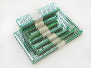

14 pcs 5x7 8x12 7x9 6x8 4x6 3x7 2x8 cm double Side Board Copper prototype pcb Universal Circuit Board