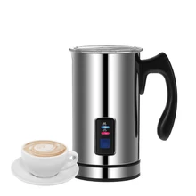 Homgeek кофемашина из нержавеющей стали Автоматическая электрическая вспениватель молока Кофеварка латте капучино домашняя кухня