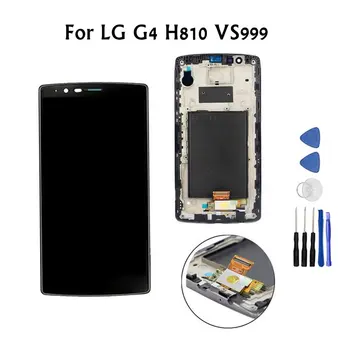 

For LG G4 H810 VS999 LCD Display Touch Screen with Digitizer Glass Assembly Replacement Part with Frame ,Free shipping