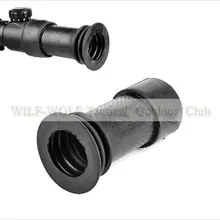 Крышка для прицела 95 мм и 40 мм резиновая винтовка прицел расширитель глаз прицелы окуляр для охоты/Тактический