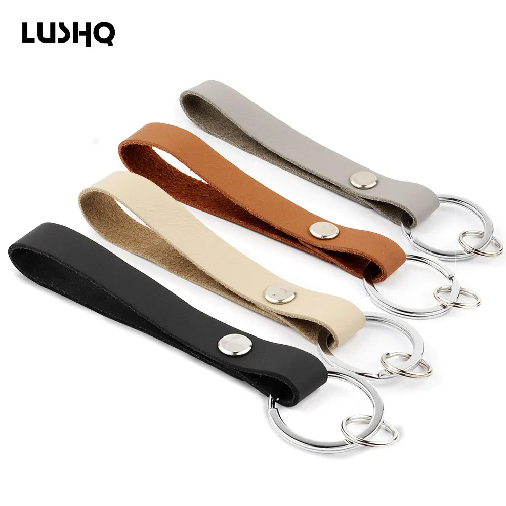 

Cowhide Moto Keychain Leather Logo Motorcycle Accessory Key Ring Voiture Chain For peugeot 206 llavero honda key ring motorcycle