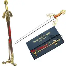 S4867 конверт нож для открывания букв MARTO TIZONA миниатюрный меч 1:4 Реплика W/Стенд дисплея 10"