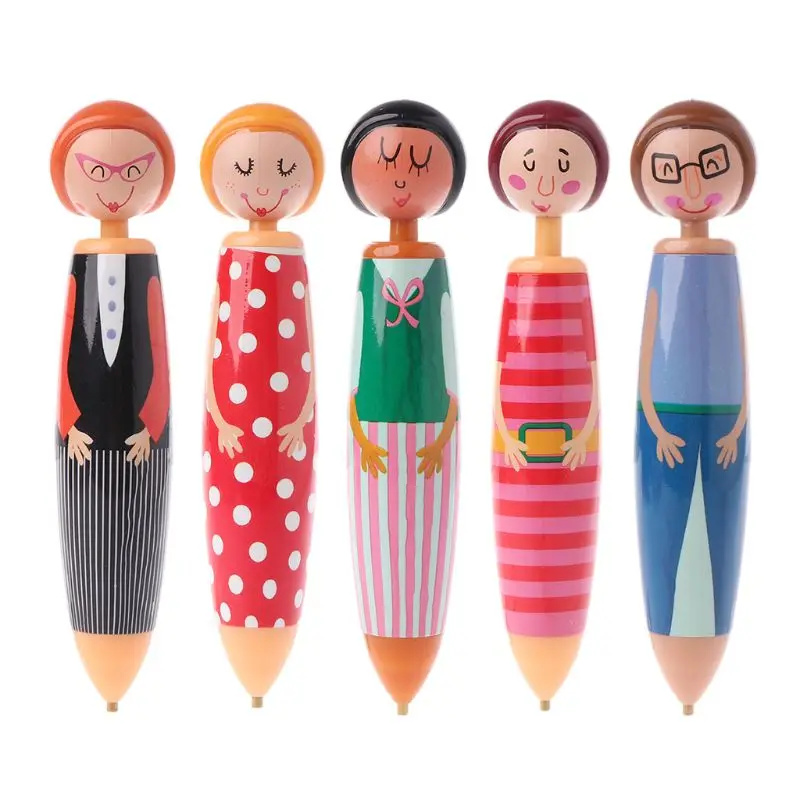 

Point Drill Pen Colorful Cartoon 5D Diamond Painting Cross Stitch Embroidery Point Drill Pen DIY Nail Art Crafts Tool
