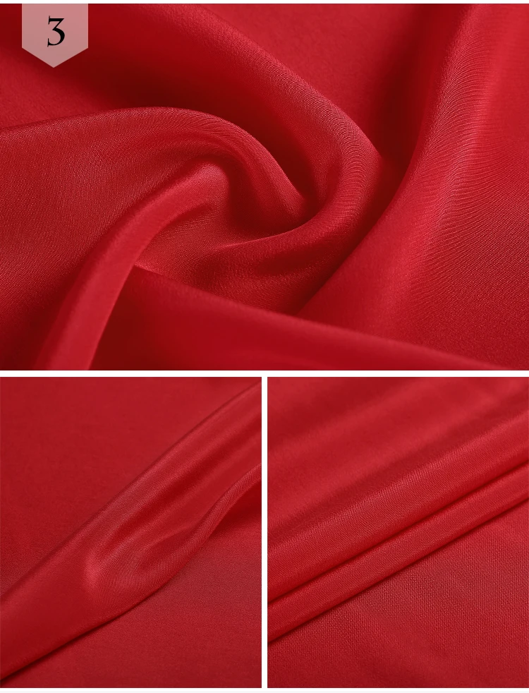110 см шириной 15 мм Тонкий теплый сплошной цвет красный фиолетовый шелк креп де шин ткань для лета длинное короткое платье рубашка костюм брюки DE711