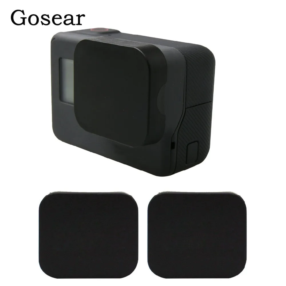 Gosear 2 шт. Защитная крышка для объектива защитная рамка GoPro Hero 7 6 5 Go pro Hero5 Hero6 Hero7