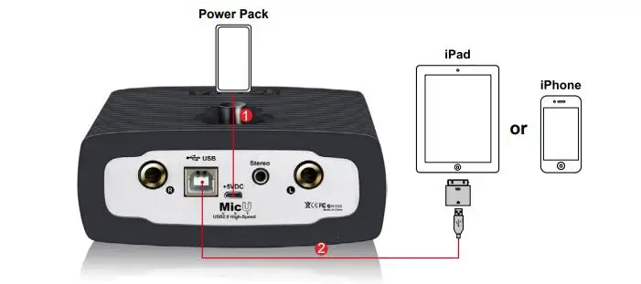 Значок MicU-VST USB интерфейс записи звуковая карта обеспечивает аудио вход и выход Модуль с USB подключения для записи