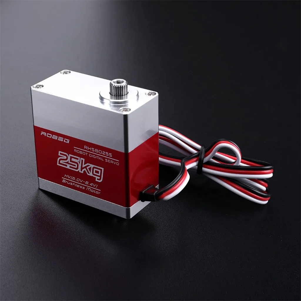 

HIINST RHS8025S 270 Degree Digital RC Servo 25KG Torque Waterproof Metal RC Servo Motor MAR20