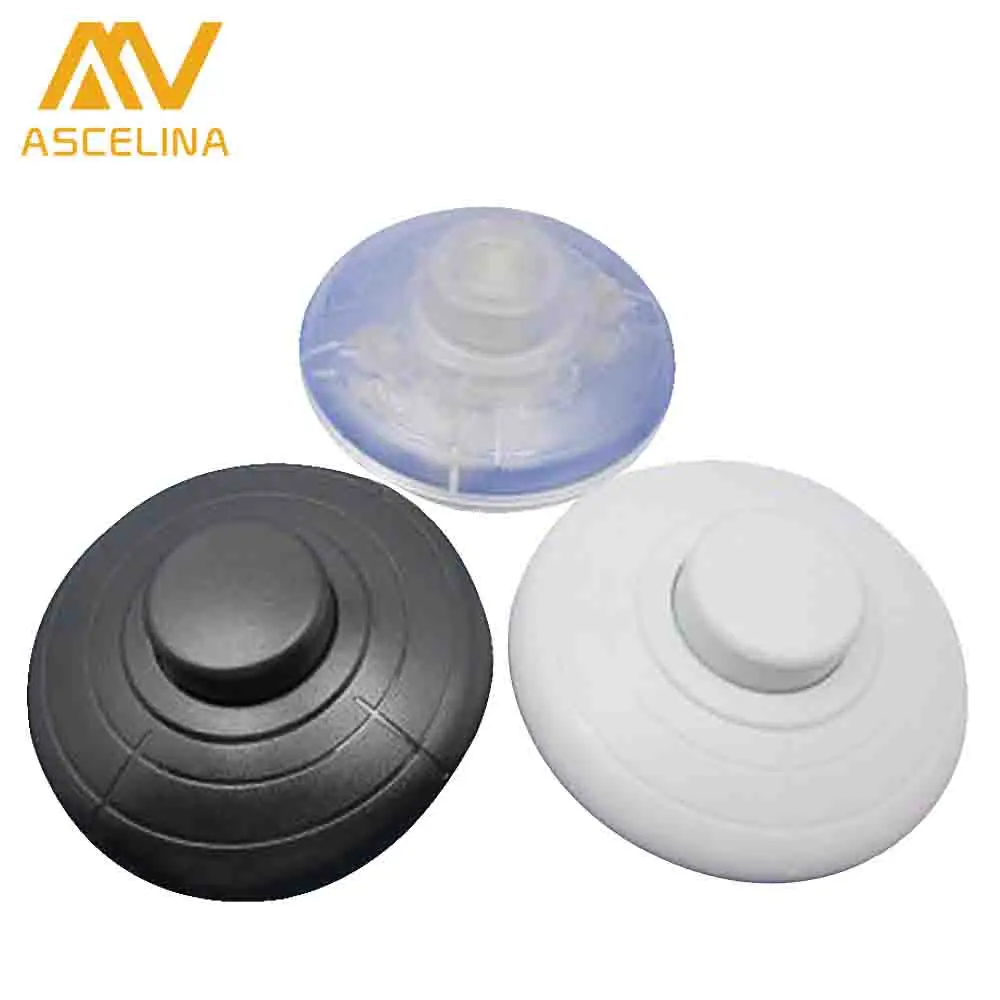

ASCELINA AC 250V 2A Foot switch Floor/Table Lamp LED In Line 500W switch Home Use Led controller light sensor smart home switch