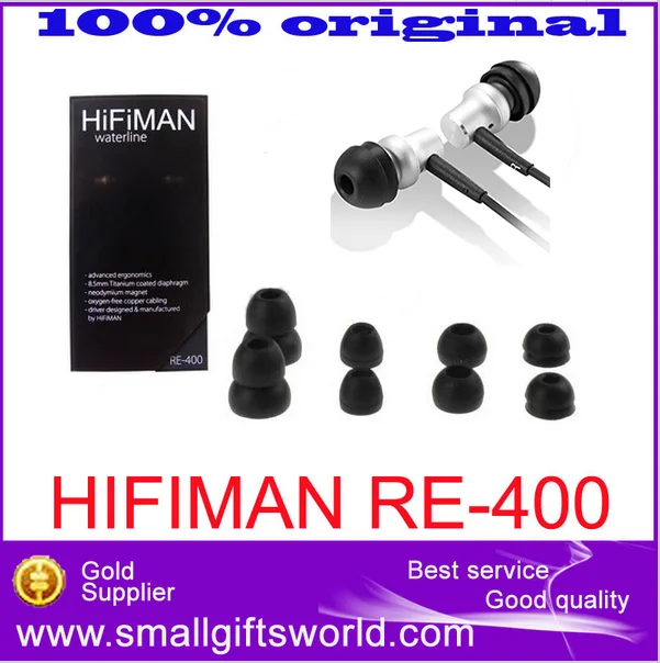 100% Оригинальные Hi Fi наушники HiFiMAN RE 400 re400 высокое качество популярные бесплатная