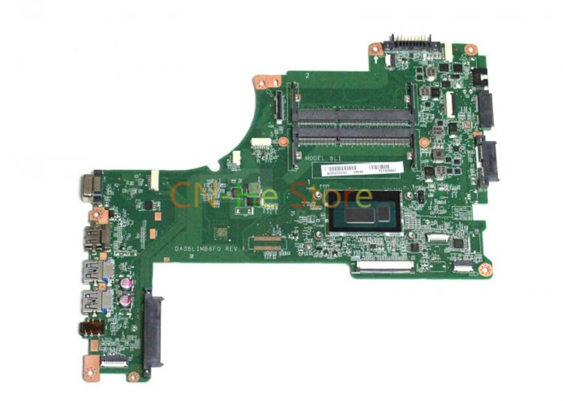 Материнская плата для ноутбука TOSHIBA SATELLITE L50-B SERIES DA0BLIMB6F0 REV:F A000300080 w/ I5-4210U cpu |