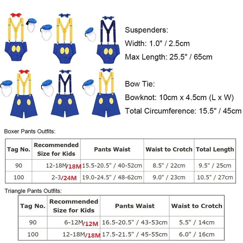 4 предмета в комплекте, Детский костюм для Cake Smash «Дональд Дак» чулок дно повязка на голову, наряд для первого дня рождения фото снаряжение для стрельбы Одежда для маленьких мальчиков и девочек