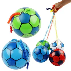 Новые надувные Футбол с строка спортивные детские игрушки мяч жонглирование мяч открытый