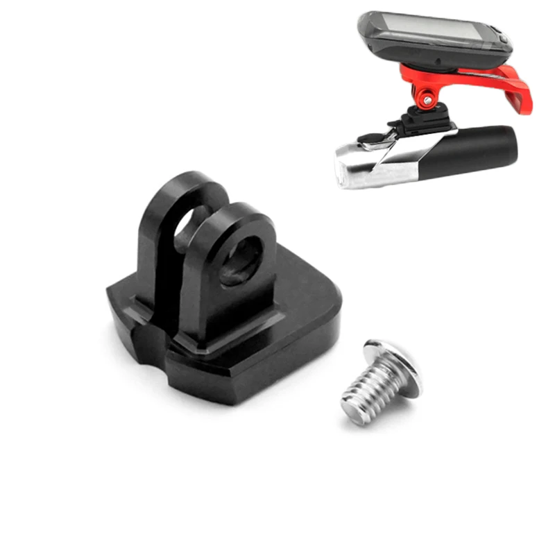 Для GoPro кронштейн для камеры кошачий глаз компьютерный адаптер для руля штатив поворотный велосипедный держатель фар черный