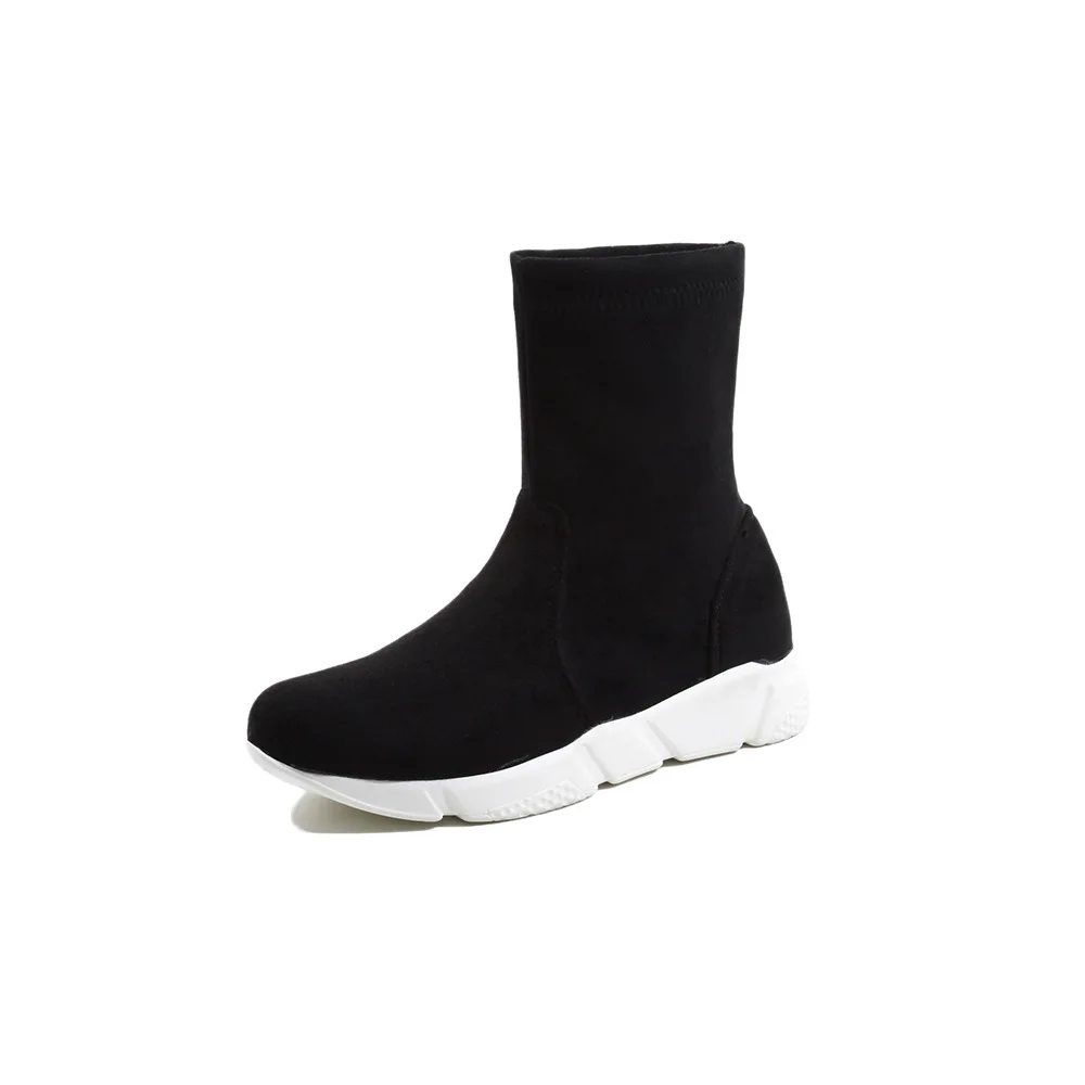 Motion wind is thick and comfortable bottom 40- canister boots woman of 43, 18924