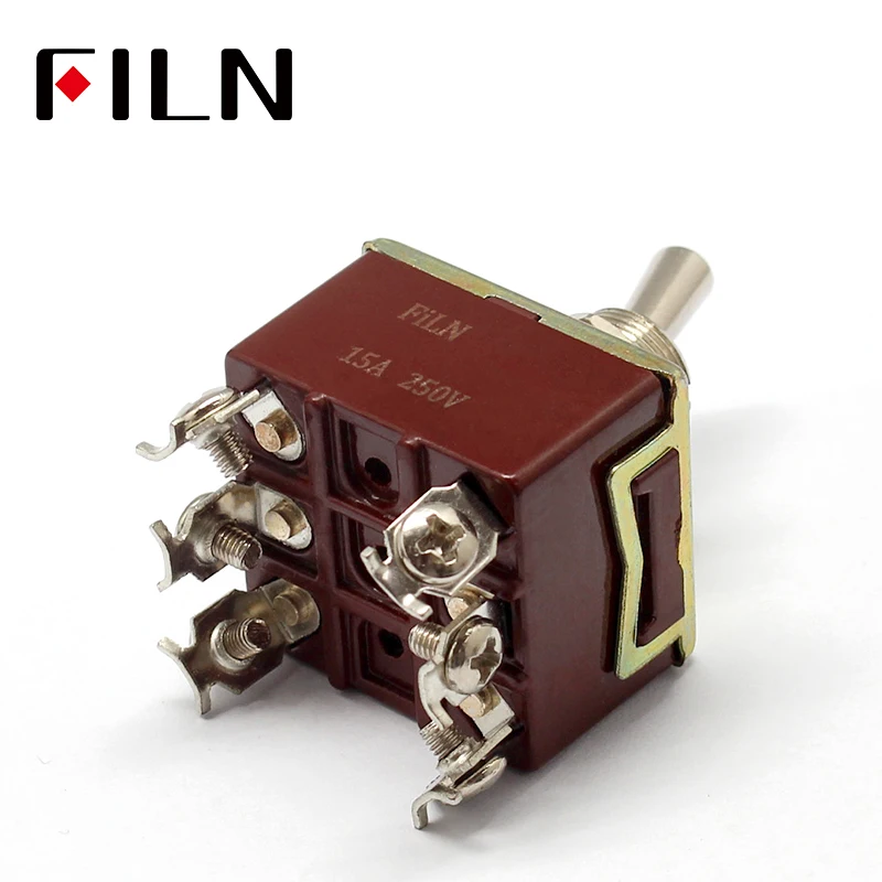 250V15A 125V20A ONOFFON 3 Position, ON ON 2 postion DPDT  Toggle Switch (2)