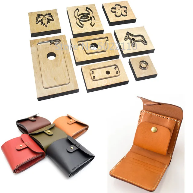 

2019 Japan Steel Blade Rule Die Cut Steel Punch Coin Bag Cutting Mold Wood Dies for Leather Cutter for Leather Crafts