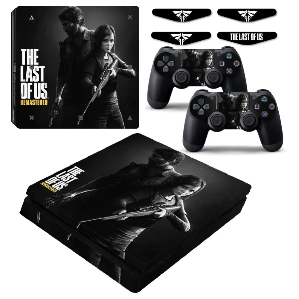 crisantemo respirar espalda The Last of Us PS4 Slim Vinyl Skin Decal Sticker Cover Case for Sony Playstation  4 Slim Console and Controller and LED Light Bar|case stickers|sony 4  stickerscase for - AliExpress