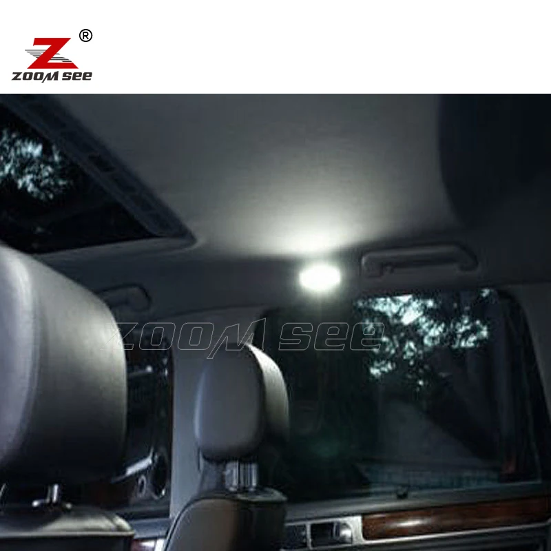 18 шт. Светодиодный лампа внутреннего освещения лампа купольная карта комплект для VW для Volkswagen для Touareg I 7LA 7L6 7L7(2002-2009
