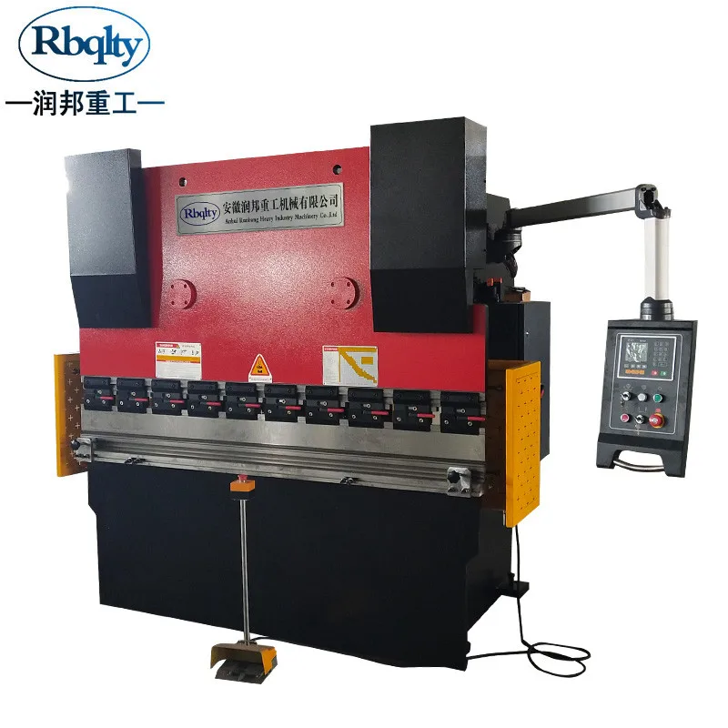 small hydraulic metal sheet press brake with quick mold clamping device