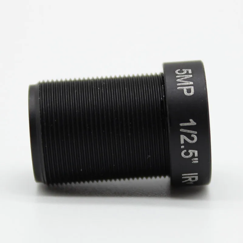 1/2.5" HD 5MP 6mm Fixed Iris M12 MTV IR Board CCTV Lens view 70degrees for Security IP Camera