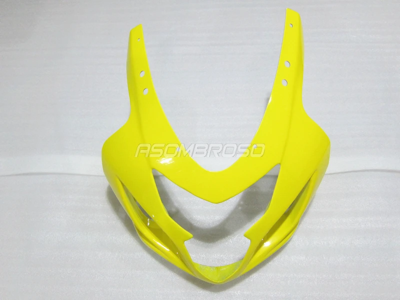 7 подарки обтекатель комплект для Suzuki 2004 2005 GSXR 750 GSXR600 пользовательские Aftermarket GSX R600 04 05 Желтые Черные мотоциклетные обтекатели комплект