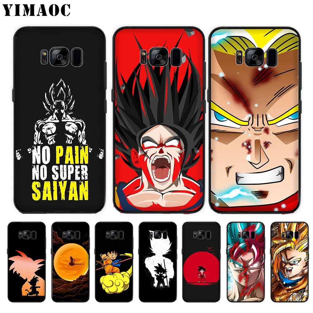 

YIMAOC Dragon Ball Super Soft Case for Samsung Galaxy S10 Plus S10e S6 S7 Edge S8 S9 Plus J6 M10 M20 M30