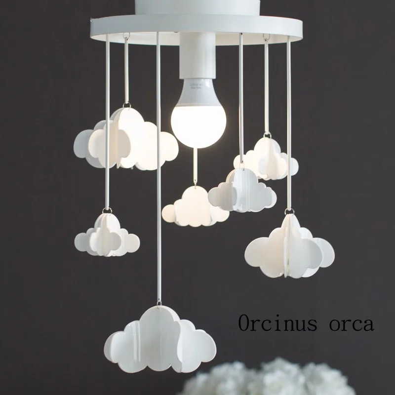 

Nordic modern simple children's room ceiling lamp creative personality restaurant bedroom living room lamp Postage free