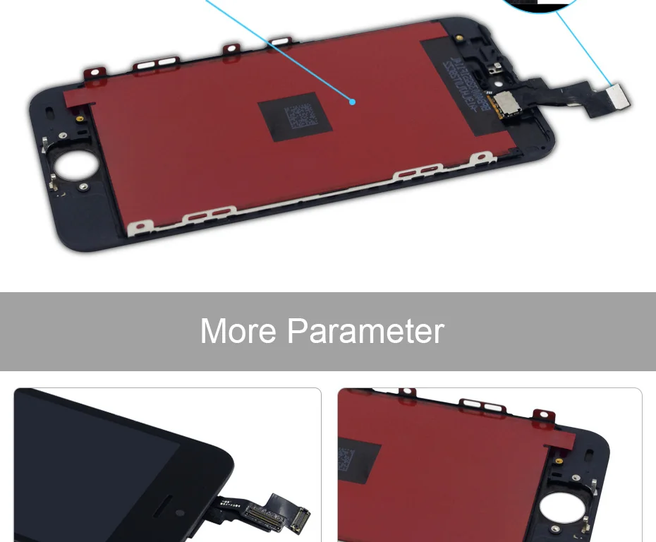 HORUG AAAA Quality Screen LCD For iPhone 5 5C 5S Screen Display Assembly Replacement LCD 5 5C 5S Digitizer Touch Screen LCDS (7)