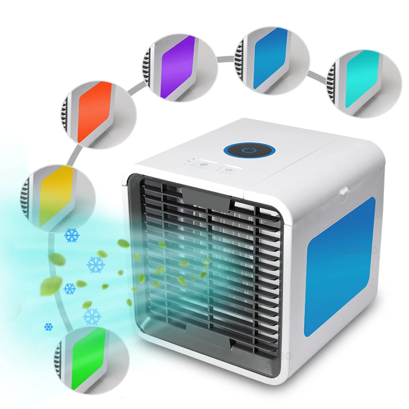 

Summer cool soothing wind Portable Mini Air Conditioner Cooler Cooling USB Fan Ventilator Device Home Office Desk 2018 New kf11