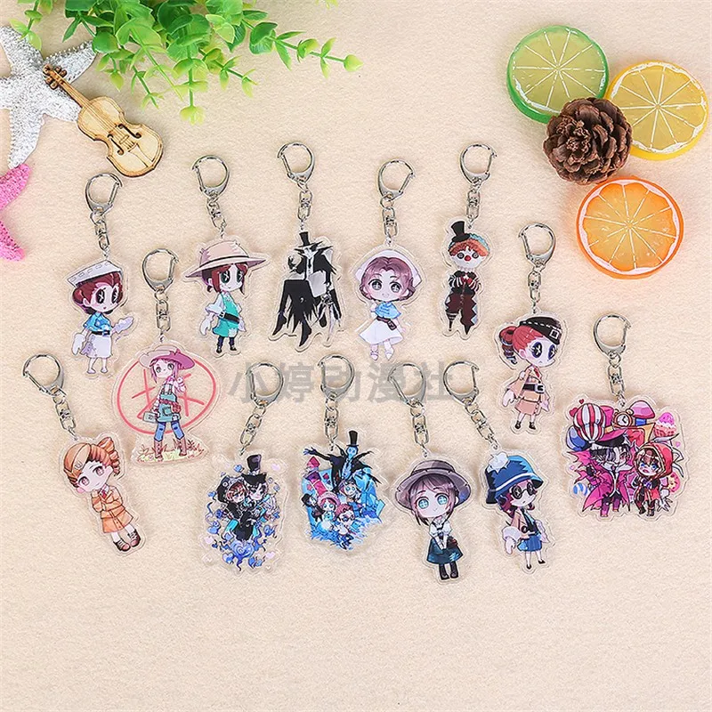 

Fifth personalized acrylic Keychain custom transparent double-sided printed cartoon key pendant spot.