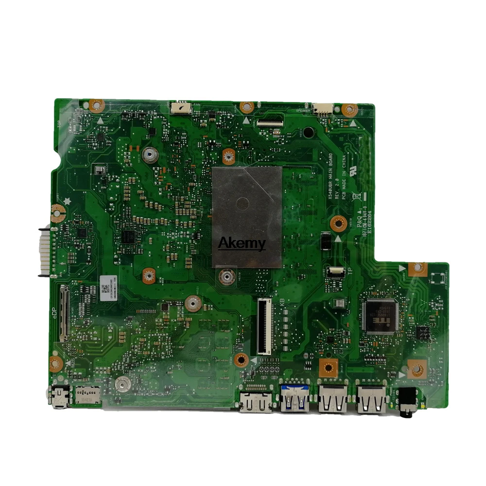 Материнская плата для ноутбука ASUS X542U X542UR X542UQ X542UN X542URR материнская плата I7-7500U i5-7200U(V2G) обмен