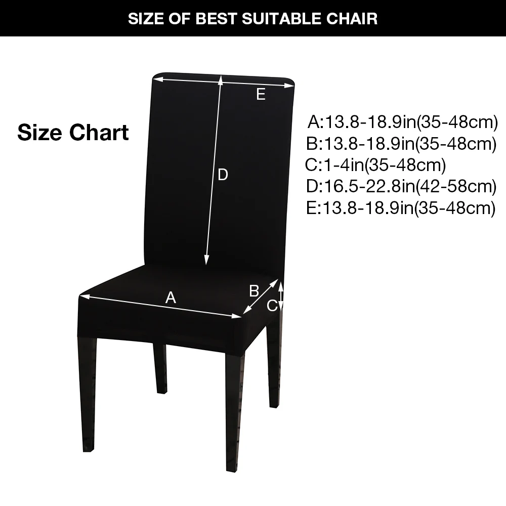 1 предмет, однотонное Цвета гибкий стрейч спандекс покрывало для стула для Свадебная вечеринка упругие многофункциональный обеденный стул чехлы для домашнего декора